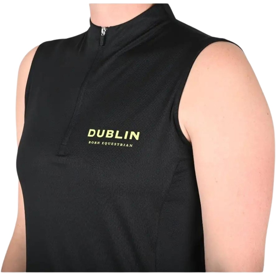 Dublin Femmes Sammy Haut De Conduite Sans Manches 102304 - Black